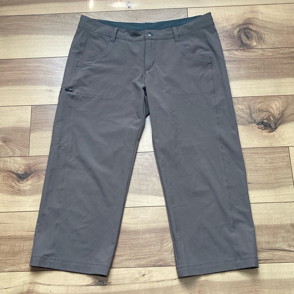 Patagonia Happy Hike Earthenware Cropped Pants.